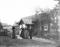 TGOJ banvaktstuga i Stjärnholm ca 1900