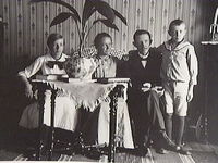 Ljunggren Karl med familj