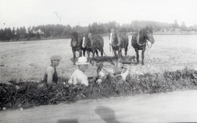 Matpaus vid Enby, 1920-tal