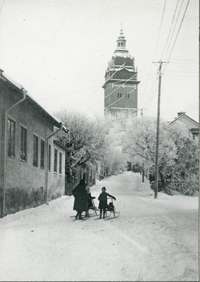 Strängnäs, Gyllenhjelmsgatan, cirka 1915