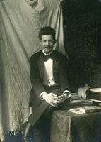 Konstnären Emil Österman år 1898