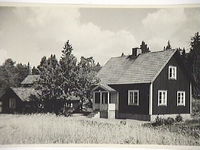 Skälkullastugan med manbyggnad uppförd 1939, arrende under Svärta gård, foto år 1947