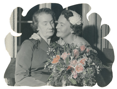 Eivor Gemzell och hennes mor