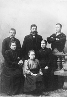 Familjen Sandberg ca 1890-tal