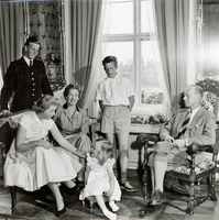 Familjen Mörner år 1955