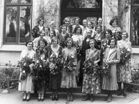 Nyköpings Elementarskola för flickor, examen år 1931