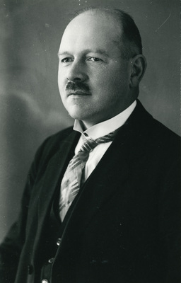 Porträtt på Gustaf Atle Theodor Fahlborg