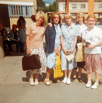 Skolavslutning i Stenhammar i Flen, 1978