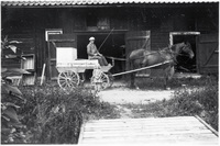 Trädgårdsvagnen på Björksund, 1920-tal