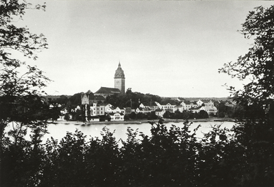 Strängnäs, utsikt från Sundby åt sydväst