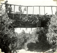 Träbro i Sidamo, Etiopien 1935-1936