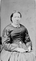 fru Sofie Georgii f. Lindahl (f.1826 i Västra Vingåker), omkring 1860-tal