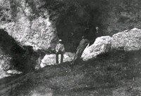 Getsvältan vid Högklint på Gotland, 1895