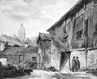 Kråkslottet i Strängnäs år 1842