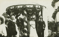 Marknaden på Schedewij säteri 1909, Maria Pavlovna och prins Wilhelm