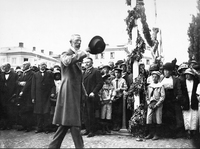 Gustaf V besöker Nyköping 1914