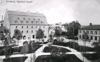Vykort, Standard Hotell, Nyköping, 1915