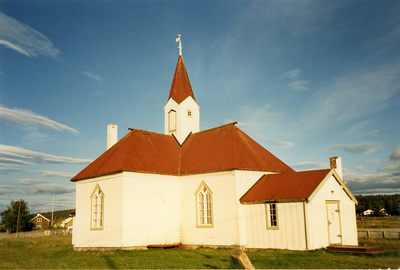 Karasjoks gamla kyrka, 1987