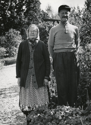 Porträtt på Stig Rydhs morföräldrar
