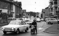 Vänstertrafik i Flen år 1967