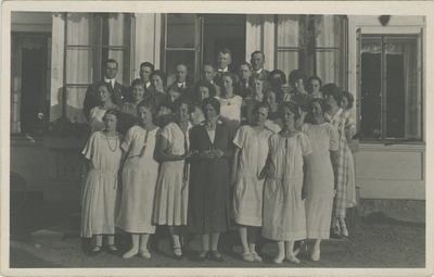 Gruppfoto från Kvinnliga Medborgarskolan