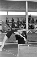 Gymnastikuppvisning i Sporthallen i Nyköping 1961