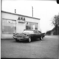 AB Nyköpings Automobilfabrik (ANA) leverar bil till landshövdingen i Kalmar 1958