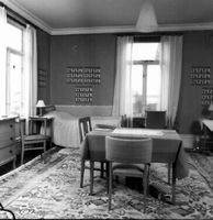 Gästrum på Rönnebo Pensionat i Trosa år 1983