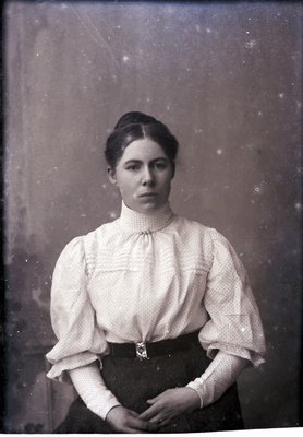 Porträtt, Ingrid Ohlson, Widengrens, 1906