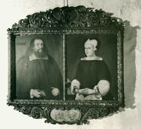 Kyrkoherde Thomas Jerlinius med hustru