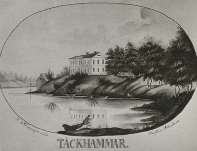 Akvarell, Täckhammar 1825