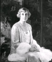 Fru Eva Pauli, målning av Bernhard Österman