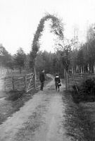 Maria Larssons bröllop med August Bertil Söderlund 25 juni 1926