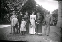 Familjerna Åkerhielm, Lewenhaupt och Bonde på Ökna, 1890-tal