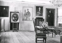 Interiör från Gamla Residenset med en del av Bernhard Östermans samling