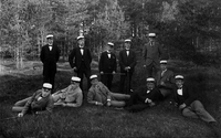 Studenter vid Nyköpings Högre Allmänna Läroverk 1900