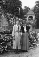 Maria och Maj-Sofi Ahlstrand i Bad-Nauheim, Tyskland
