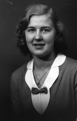 Heidi Brage (1913-1991), mentalsköterska på Sundby sjukhus