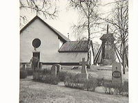 Råby-Rönö kyrka 1943