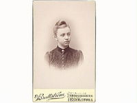 Fröken Amalia Husberg, ca 1880-tal