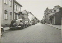 Brunnsgatan i Nyköping 1954