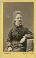 Foto Fru Karin Levander född Westblad (f.1858)