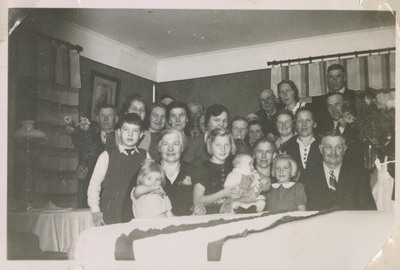 Grupporträtt, 50-årsfest i Segersta 1939