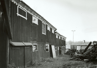 Bodbyggnad utefter Koppargränd  i Strängnäs