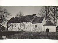 Nykyrka kyrka efter restaureringen, kyrkan återinvigdes 1929