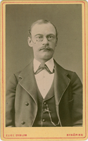 Kamrer Gustaf Holmberg ca 1900