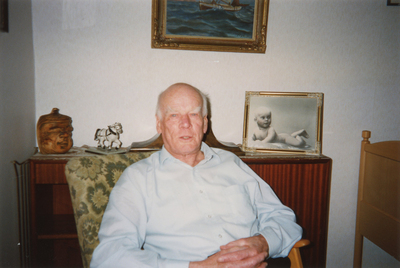 Bengt Andersson (1905-1996) på födelsedagen 1992 i Jönåker