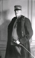 Överste Ernst Eriksson, målning av Bernhard Österman