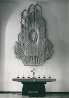 Altarreliefen i Borlänge krematorium, 1955