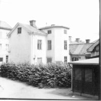 Hörnet Västra Storgatan - Brunnsgatan i Nyköping, 1958